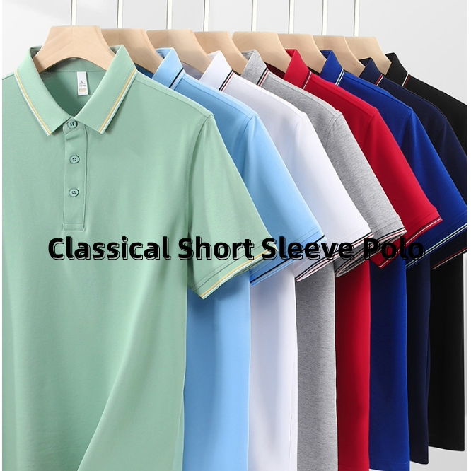 JHXDF #PRO011 Classical Short Sleeve Polo 经典POLO 1