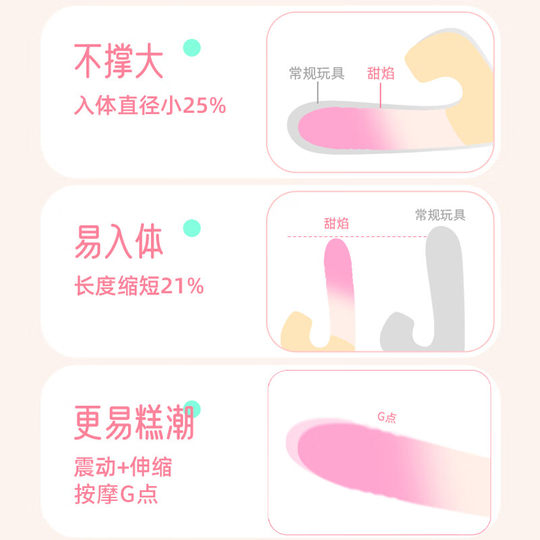 Sleeper love sweet flame vibrator women's second tide special masturbation device adult erotic women's products orgasm artifact toy