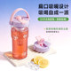 Locknlock Large Capacity Water Bottle for Outdoor Use, Portable, High Temperature Resistant, Stylish Tritan Fitness Cup for Summer