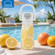 Locknlock Straw Cup for Girls, High Aesthetic Value, 2026 New Model, Large Capacity, Easy to Carry, Sports Water Bottle for Summer