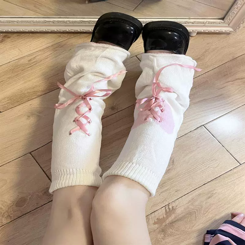 Демисезонные сексуальные носки, розовый пояс, 2 карата