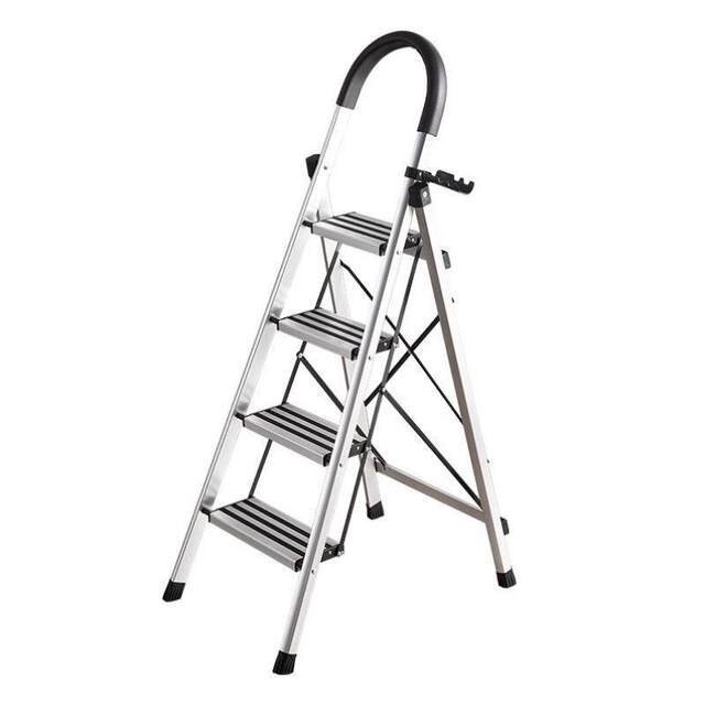 Ladder special portable home safety indoor retractable telescopic climbing folding ladder stairs new house small flower stand home