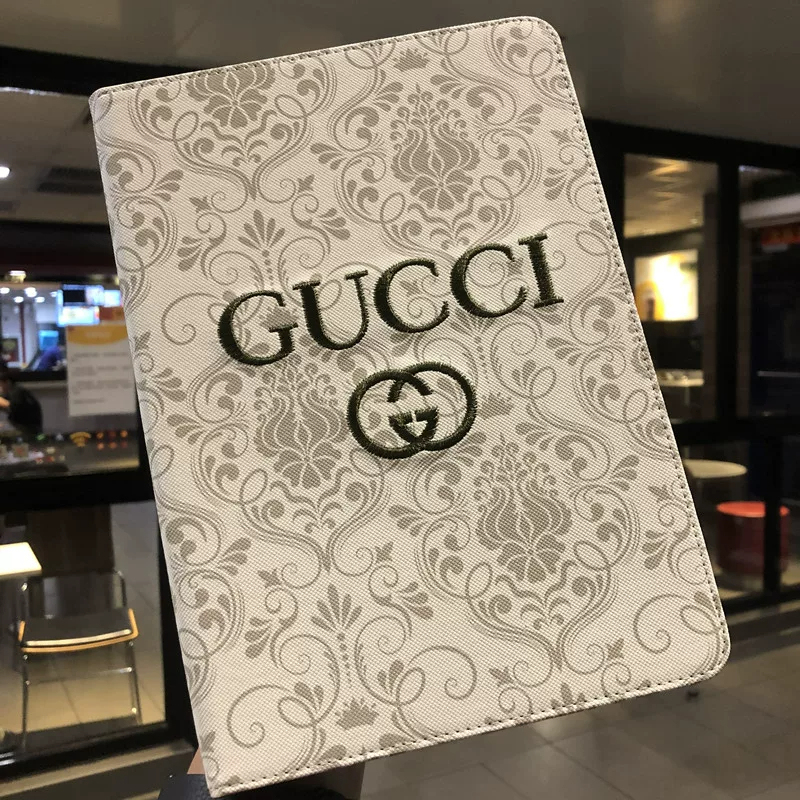 Trendy Brand Embroidered Letters Suitable for Apple iPad Air 8 Protective Case Mini Mini7 Smart Sleep Mode iPad 12Th Generation Flip Stand iPad Pro Simple Niche Air7 Full-Cover Anti-Drop Leather Case