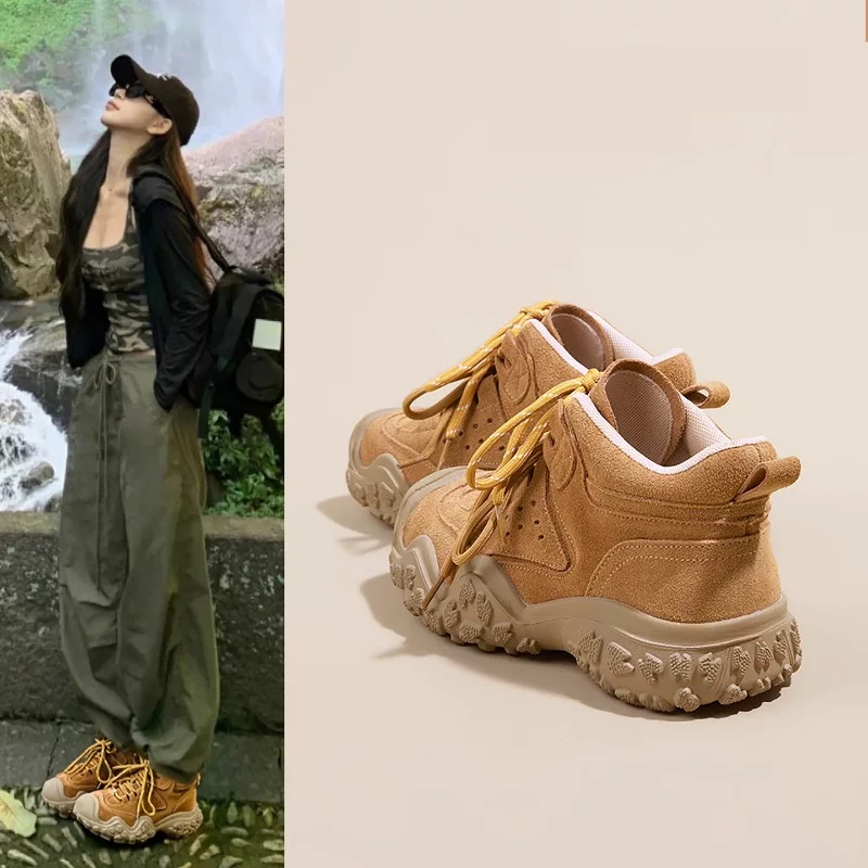 Japan's Jgyp2026 New Outdoor Breathable Hiking Shoes for Spring and Autumn, Non-Slip, Waterproof, Wear-Resistant, Lightweight Trail Running Shoes