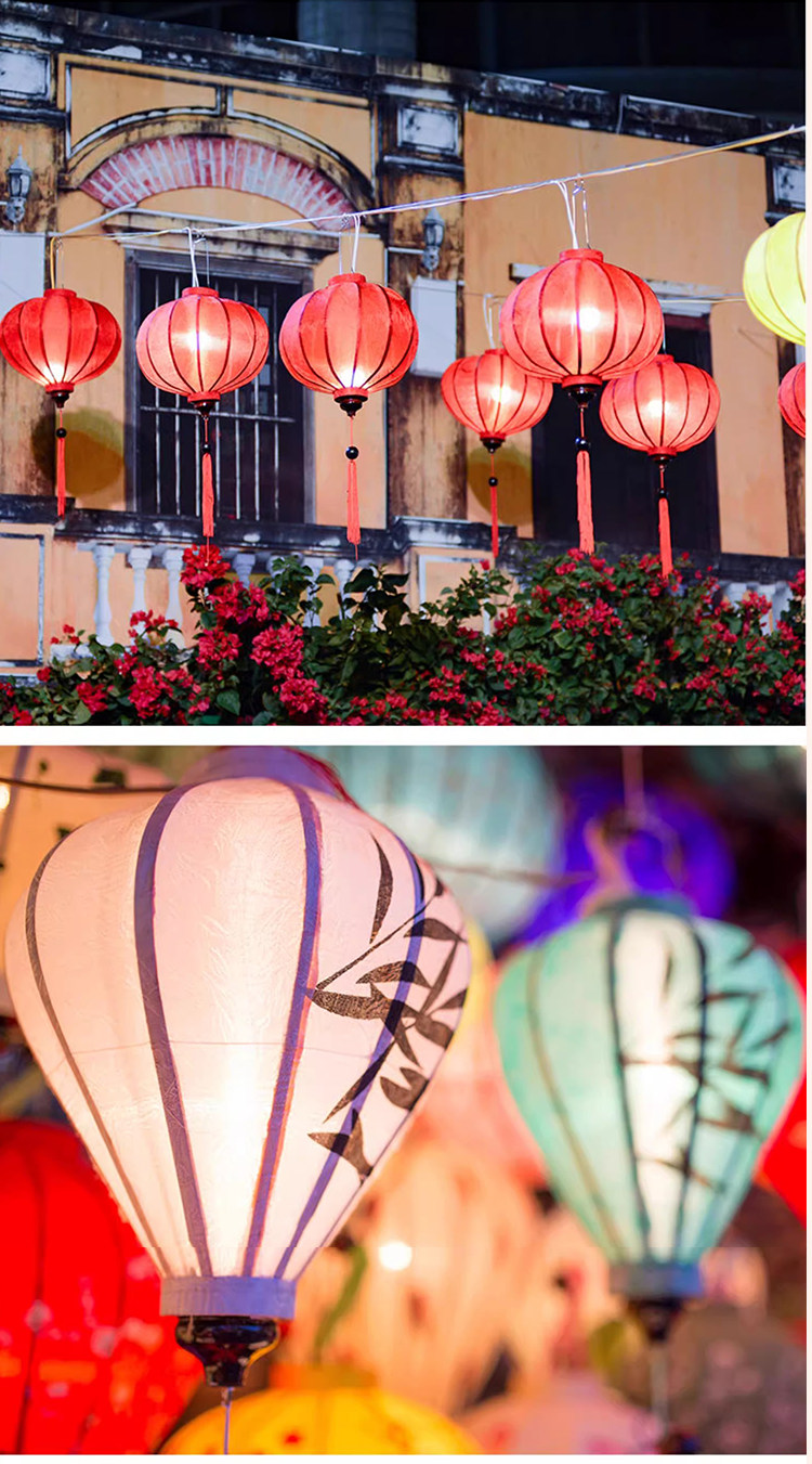 Фонарь 户外仿古古风灯笼古镇街道网红通道夜景装饰布置花灯异型越南灯笼