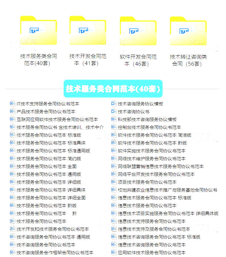 图片[2]-183套技术服务合同模板【可直接修改使用】网络信息软件开发支持转让咨询协议模板-电商热销1255-欢迎访问本站