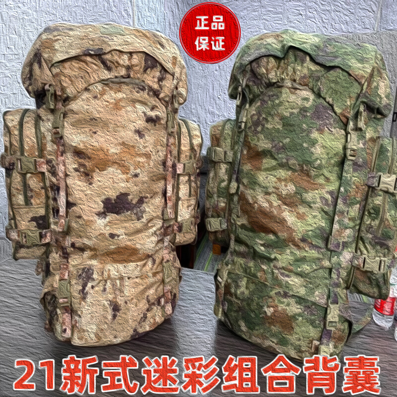 Authentic E21V Desert Camouflage Standard Combination Backpack Large Capacity Assault Pack Air Force Waterproof Mountaineering Bag