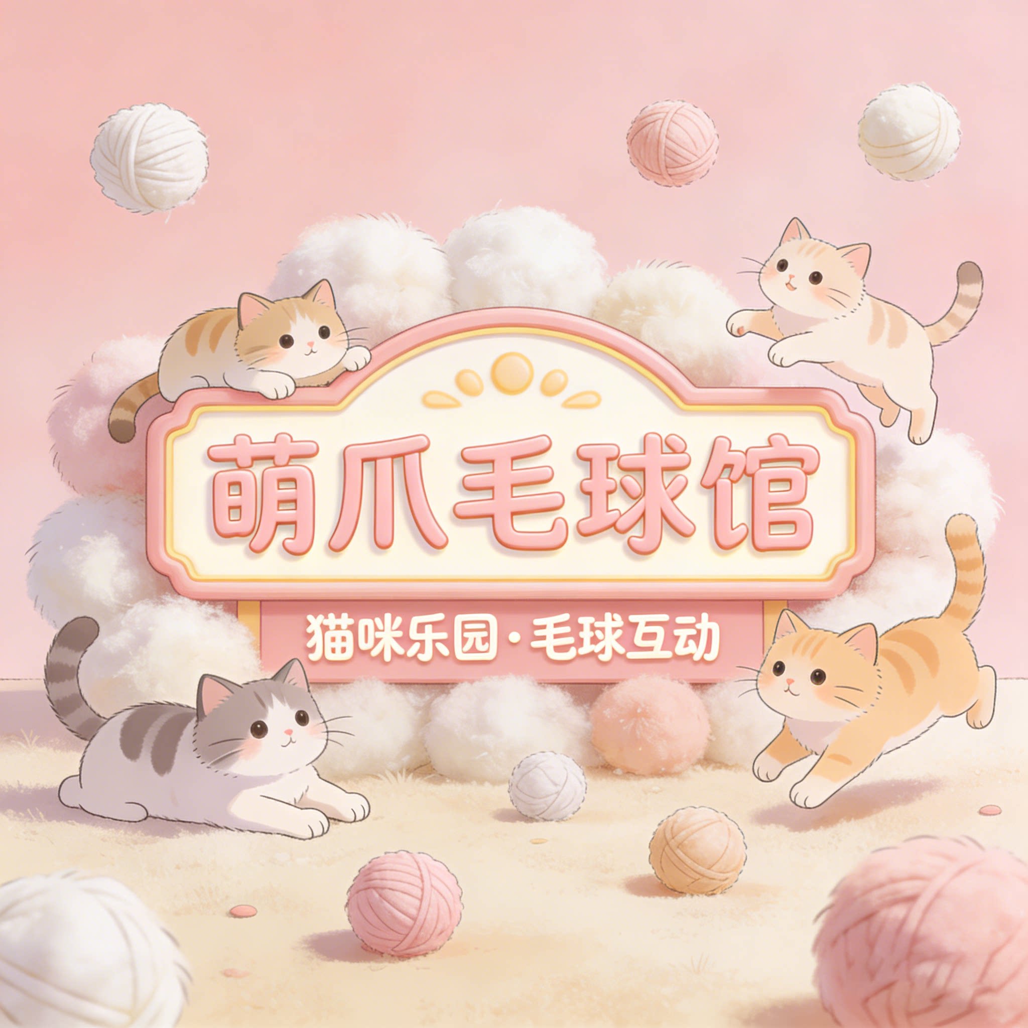 萌爪毛球馆