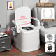 Portable Toilet for the Elderly, Mobile Toilet for Pregnant Women, Adult Urinal, Household Potty for Postpartum Women, Urine Bucket