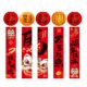 New Year Decoration Hanging Banners 2026 Year of the Horse New Year's Day Shop Window Atmosphere Scene Setup Lantern Hanging Decorations
