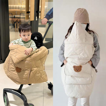 2026 Baby Stroller Windproof Cover, Baby Stroller Windproof Blanket, Winter Outing Warmth, Am Stroller Accessories, Year of the Horse