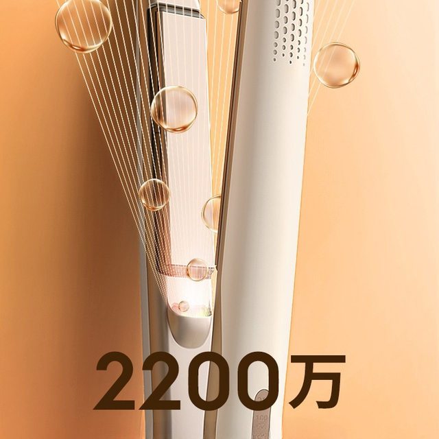 Electric Hair Straightener and Curling Iron Dual-Use Negative Ion Straightening Iron for Bangs and Home Use