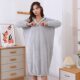 Bath Towel Robe for Women, Absorbent and Quick-Drying, Bathrobe Dress for Autumn and Winter, New Style, Can Be Worn or Wrapped, Non-Shedding, Thickened Sleep Robe