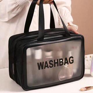 Large capacity makeup bag dry wet separation portable handheld waterproof swimming bag travel business trip washing storage bag
