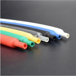 노화 저항성 30 빨간 접착제 함유 이중 벽 튜브 빨간 접착제 열 수축 튜브 30mm 두꺼운 방수 씰