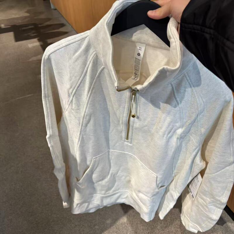 Tb-Lululemon Scuba Oversized Funnel Neck Half Zip Women's Sweatshirt