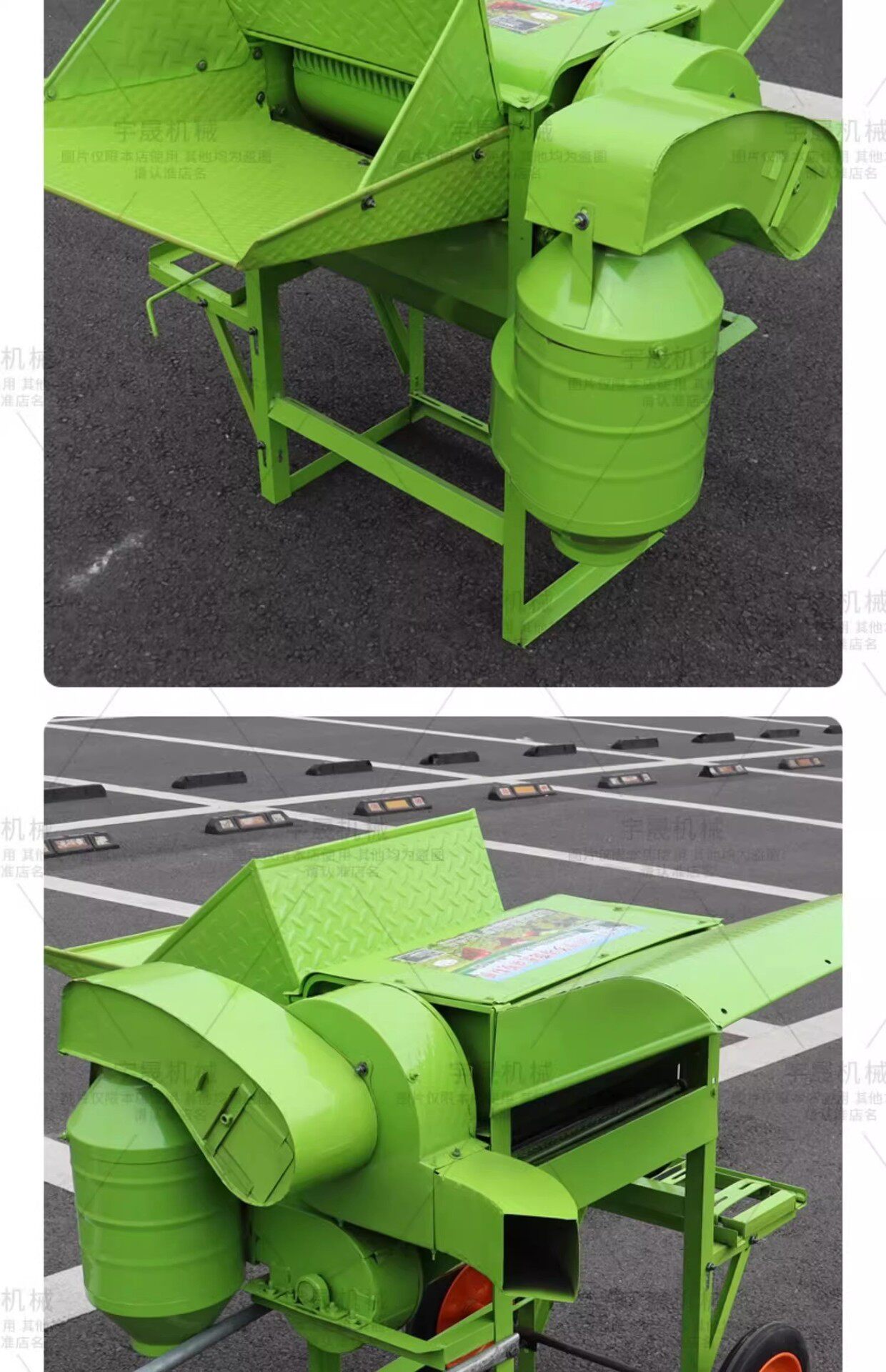 Молотилка 新型50油菜脱粒机小麦黄豆高粱脱壳机家用小型农用稻谷水稻打谷机 Xiang Rong