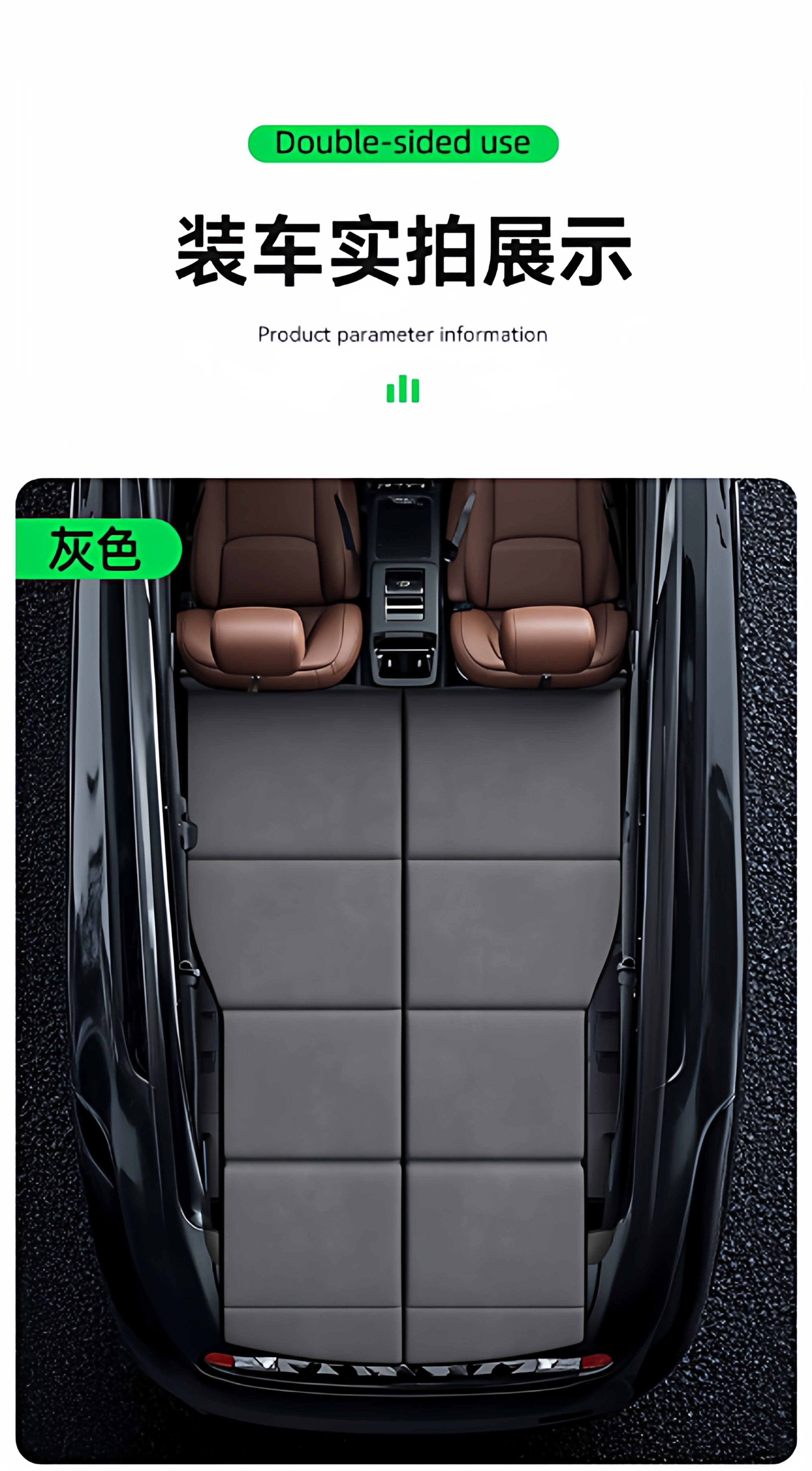 Car Travel Bed, Non-Inflatable Car Rear Seat Sleeping Mat, Car Extension Board, Universal Trunk Folding Mattress Wholesale