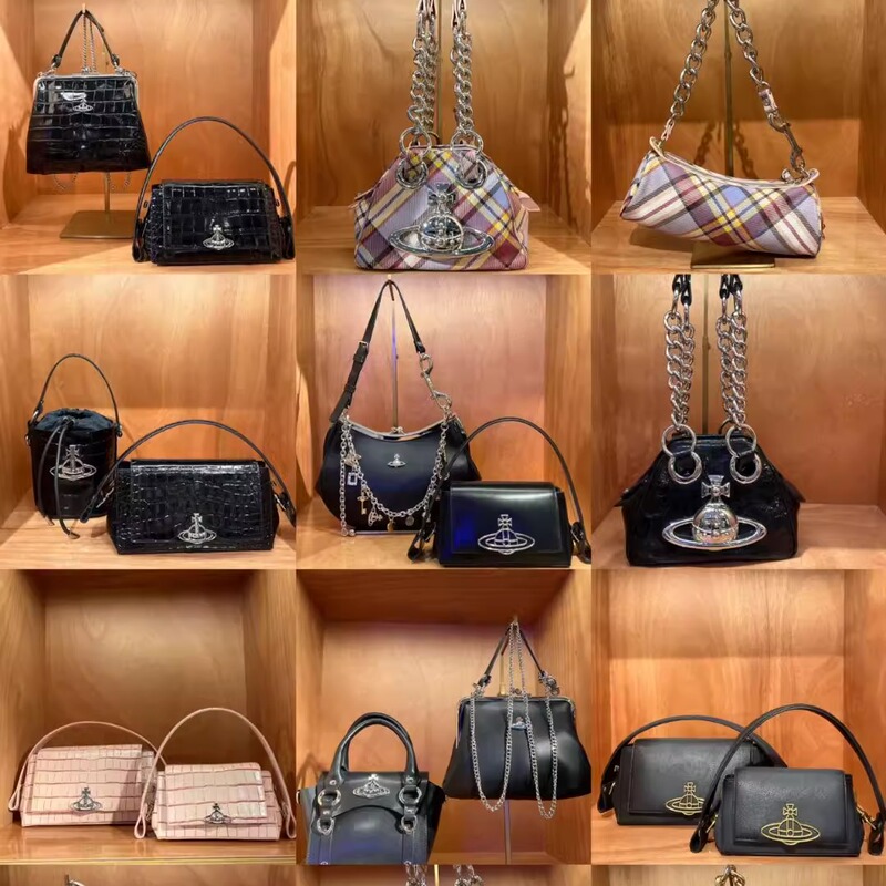 Huanzi Saturn Crocodile Pattern Handbag Hazel Shoulder Crossbody Bag Underarm Bag Baguette Bag Fashionable Versatile Bag Huanzi Saturn Crocodile Pattern Handbag Hazel Shoulder Crossbody Bag Underarm Bag Baguette Bag Fashionable Versatile Bag