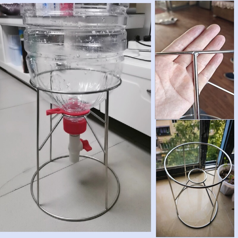 Bucket Water Stand for Fish Farming, Solid 18.9-Liter and 12.9-Liter Special Stand for Water Buckets, Inverted Stand for Fish Farming