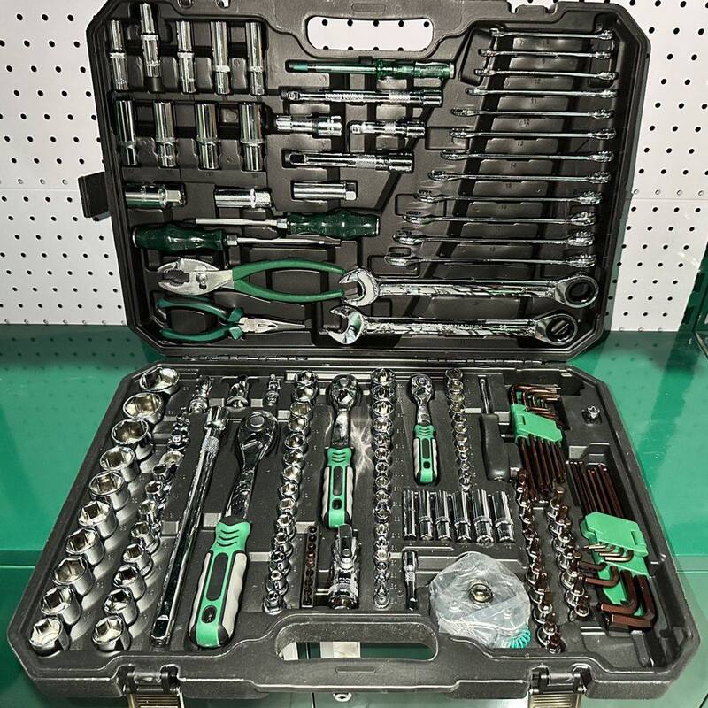 150-Piece Set of 72-Tooth Auto Repair Tools, Car Repair Kit, Socket Wrench Combination Tools, Maintenance Tools