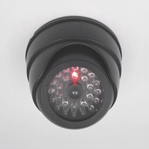 Type de clou de mer Caméra de simulation de grande caméra Caméra de simulation avec lampe clignotement fausse tête de caméra fausse surveillance