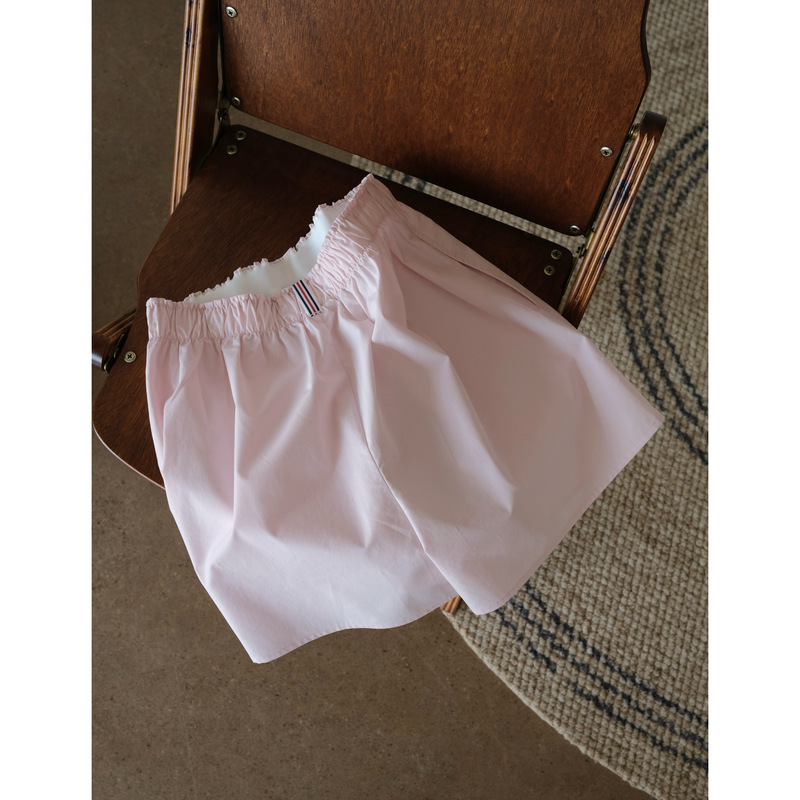 Chuzhibai | 2026S / Feedback Edition Double-Sided Brushed High-Density Pure Cotton Pink Shorts Chuzhibai | 2026S / Feedback Edition Double-Sided Brushed High-Density Pure Cotton Pink Shorts