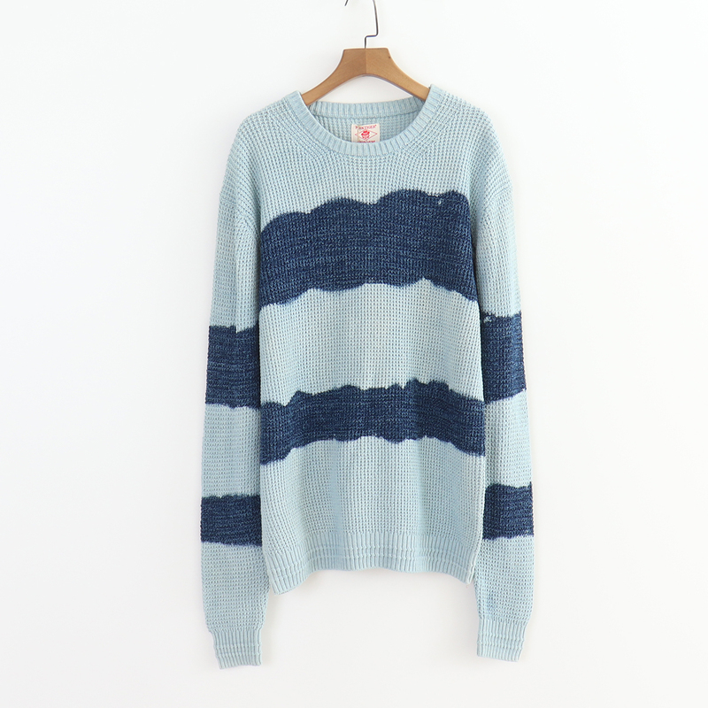 Japanese Style Unisex [Deep Sea Secret] Loose Round Neck Sweater Gt18【0916】