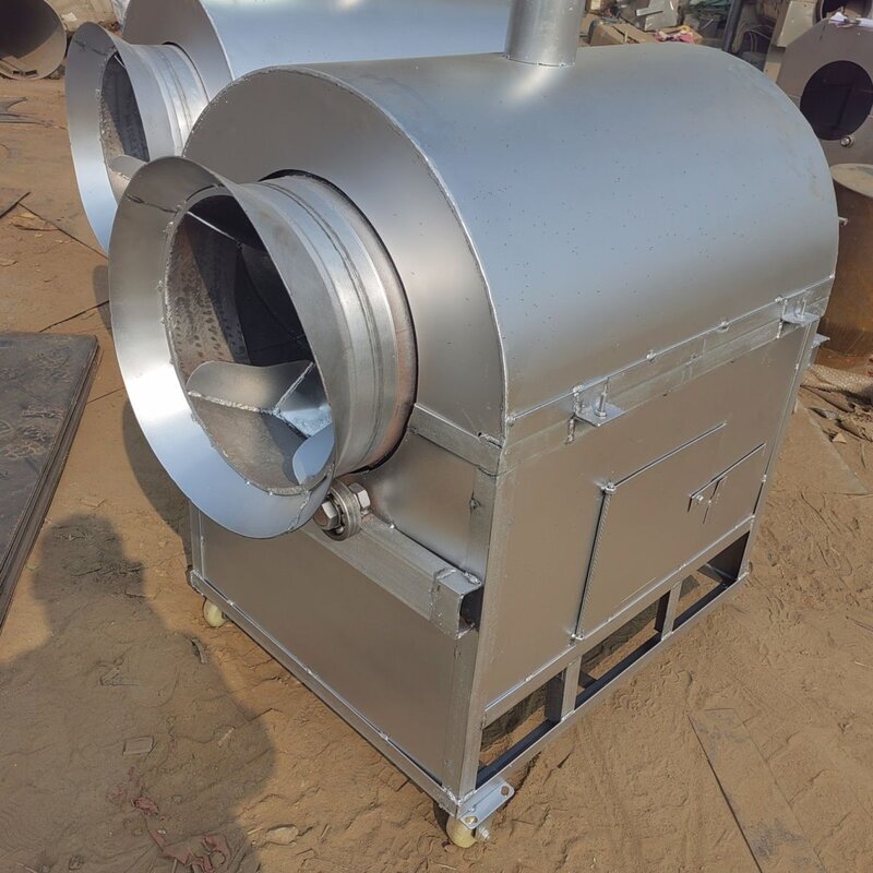 25kg Roasting Machine for Chestnuts, Peanuts, Drum Roaster, Soybeans, and Sunflower Seeds, Thickened Version 25kg Roasting Machine for Chestnuts, Peanuts, Drum Roaster, Soybeans, and Sunflower Seeds, Thickened Version