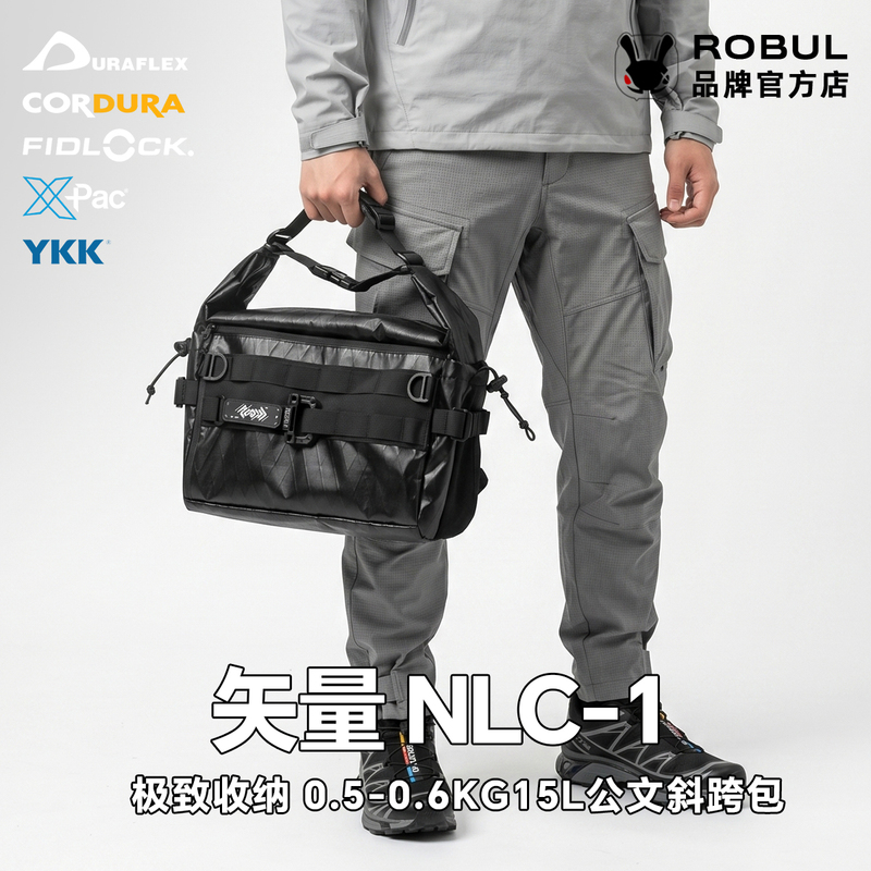 Radish Heavy Industries Vector Crossbody Briefcase Computer Shoulder Bag Business Travel Urban Functional Commuting Bag Nlc-1 Radish Heavy Industries Vector Crossbody Briefcase Computer Shoulder Bag Business Travel Urban Functional Commuting Bag Nlc-1