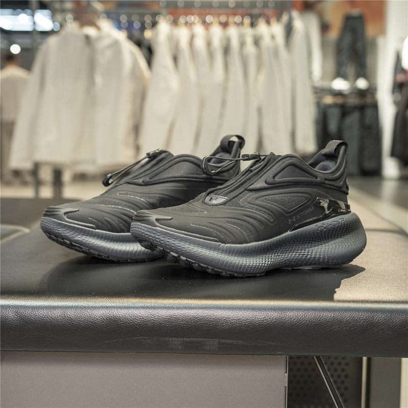 Under Armour Ua Echo Storm Men's and Women's Couple's Water-Repellent Fashionable Zipper Cover Sports Casual Shoes 6011546