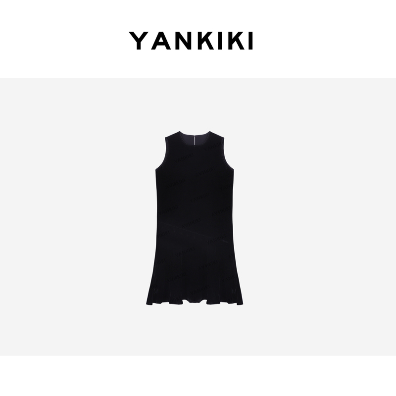 Black Mulberry Silk Tank Dress That Makes You Look Slimmer Yankiki 2026 New Autumn Collection New Black Mulberry Silk Tank Dress That Makes You Look Slimmer Yankiki 2026 New Autumn Collection New