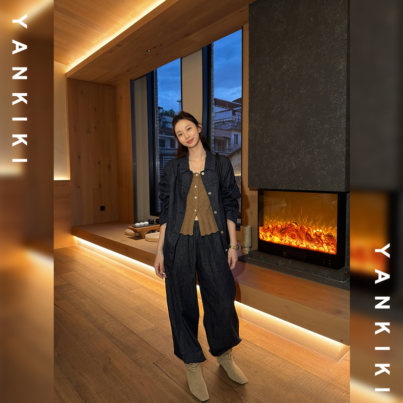 Denim Jacket Yankiki 2026 Autum New Product New Denim Jacket Yankiki 2026 Autum New Product New