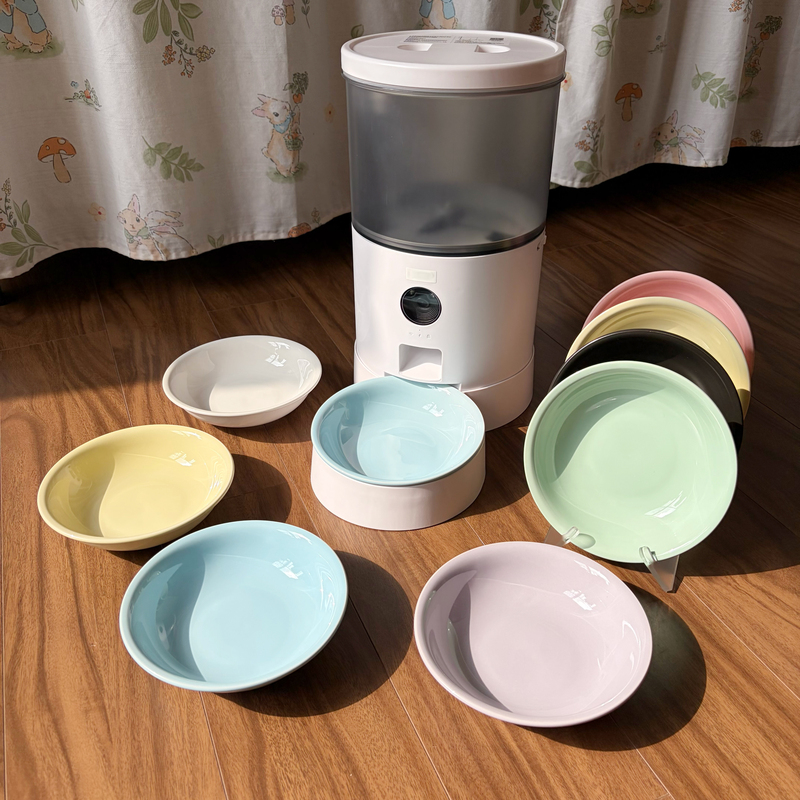 Meow Enjoy Home Ceramic Bowl Pro Ceramic Bowl Feeder Ceramic Bowl Alternative Bowl Pet Ceramic Bowl Anti-Black Chin