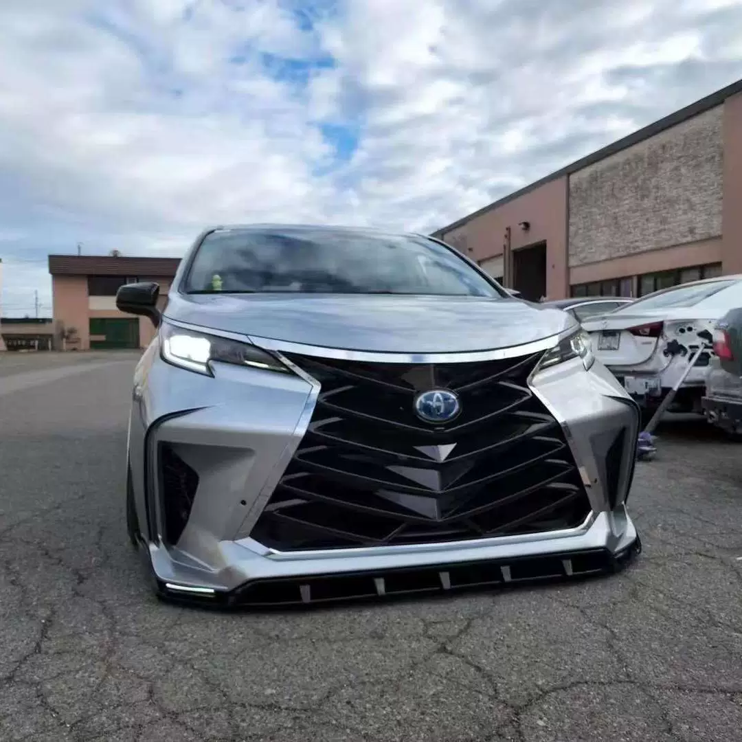 Подходит для Toyota Seina Grevia Thunder №1 комплект окружения передний бампер передняя губа задняя губа середина сетки крышка противотуманной фары