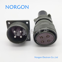 MS3106A32-17S 5015 American standard servo MS3108B32-17S socket 4 core high current plug
