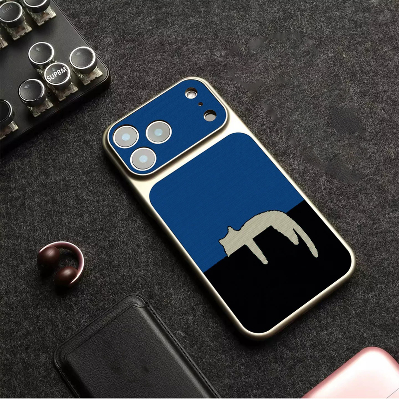 Japanese Eumeya Lazy Cat Magnetic Case Suitable for Apple 17 Phone Case iPhone 17 Pro Max Super Popular Air Super Stylish 16 Niche High-End 15 Full Coverage 14 Plus Men 13 Protective Case