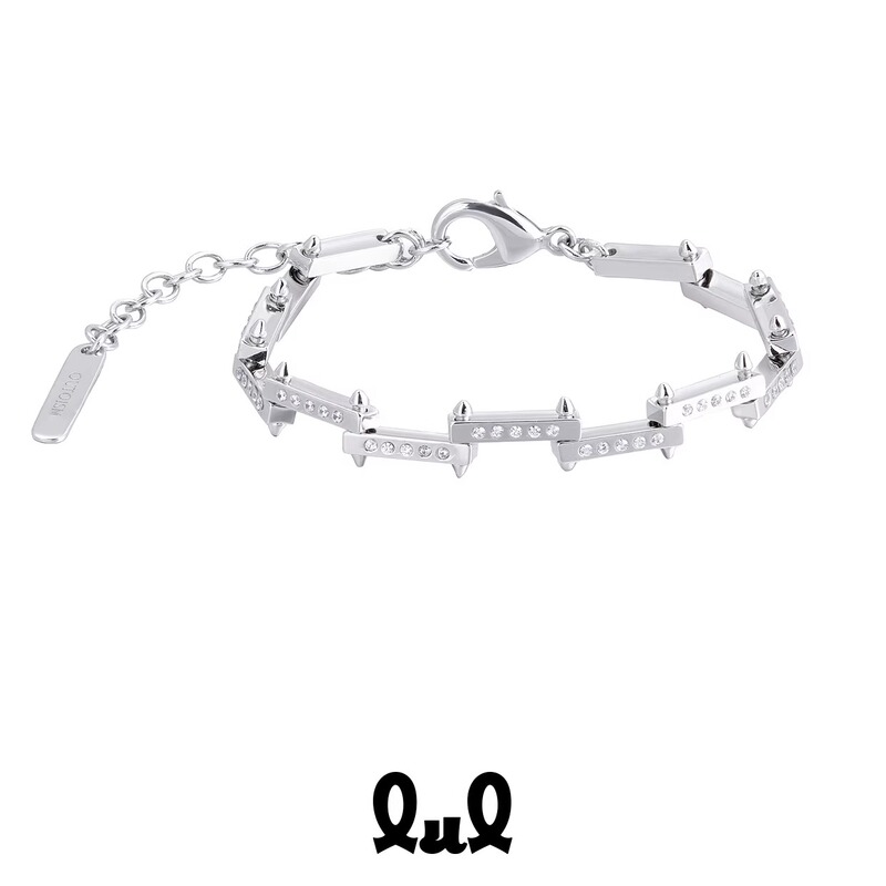 Outoism Zhang Jie and Yu Wenwen's Same Style Interstellar Series Spiked Metal Bracelet, Trendy and Unique, Unisex