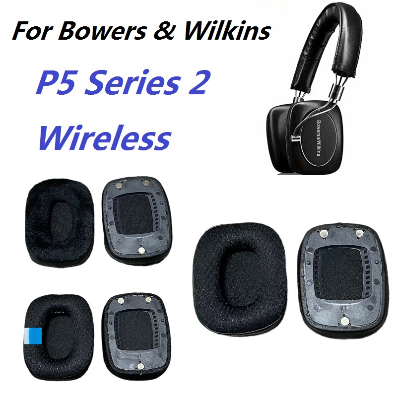 Original Genuine Product Suitable for Bowers & Wilkins P5 2Nd Generation Wireless Over-Ear Headphones Replacement B&W Ear Pads Ear Covers Ear Cushions Sponge Covers Earphone Covers