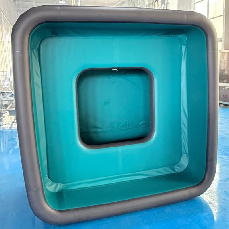 Rectangular Inflatable Swimming Pool, Brushed Swimming Pool, Cross-Border Rectangular Swimming Pool, Sand Filter, Water Pump, Ladder, Complete Set
