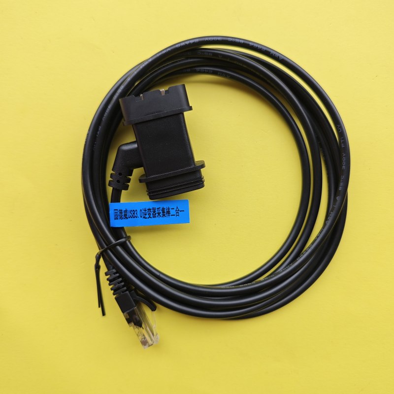 Goodwe Inverter Data Acquisition USB to Rj45 Distributed Connection Four-Way Communication Line Adapter Cable Goodwe Inverter Data Acquisition USB to Rj45 Distributed Connection Four-Way Communication Line Adapter Cable