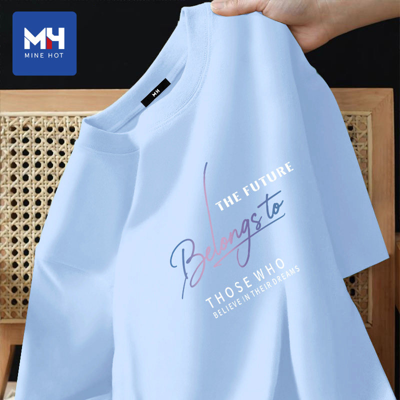 唐狮集团MH纯棉短袖t恤男款夏季2026新款潮流青少年半袖男士体恤