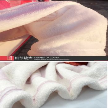 Come to pattern custom blanket double sided plush blanket custom couple photo shawl casual warm knee blanket bed sheet