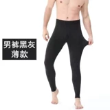 Кашемировые утепленные штаны подходит для мужчин и женщин, зимние шерстяные удерживающие тепло леггинсы, высокая талия