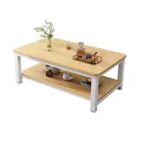 Офис домашний диван прямоугольный чайный таблица 50 высокий 55 высокий 60 высокий двойной кофейный столик с двойным столом двойной столик Двойное использование