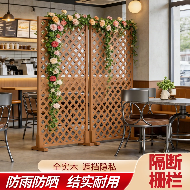 Outdoor Partition Screens, Store Decorations, Anti-Corrosion Wood Fences, Courtyard Walls, Guardrails, Garden Trellises, Villa Fences