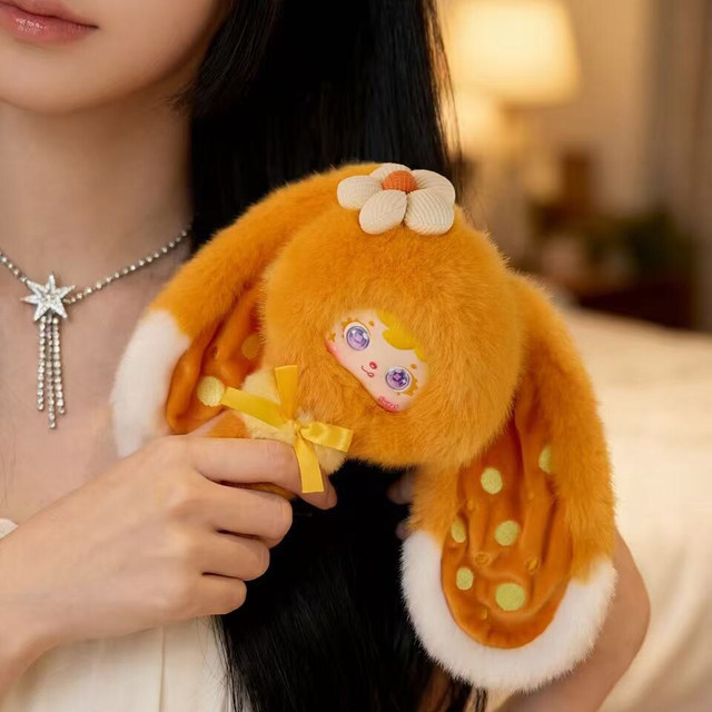 Samuel Three Little Furballs Colorful Dessert Dress-Up Party Plush Pendant Blind Box Doll Toy Girl's Gift