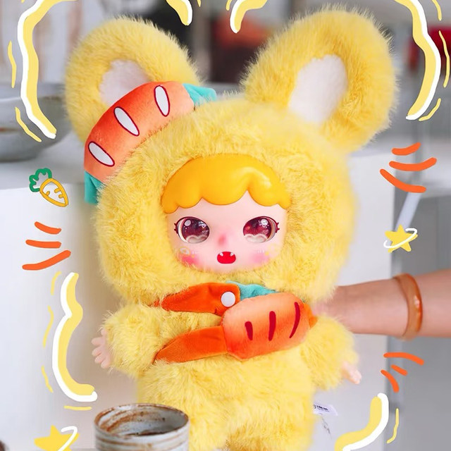 Joymiya Little Sweet Tooth 400% Series Plush Blind Box Doll Girls Gift Baby Three