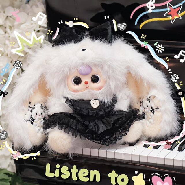 Baby Three Lily Rabbit Town 5Th Generation 400% Plush Doll Blind Box Girls' Gift Doll for Three-Year-Olds Decoration