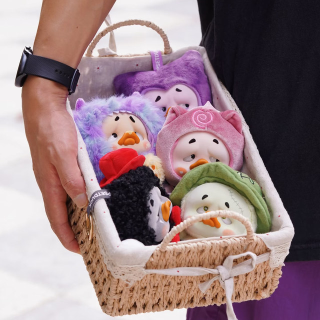 Upsetduck Annoying Duck 5Th Generation Colorful Player Duck Series Plush Pendant Blind Box Doll Birthday Gift